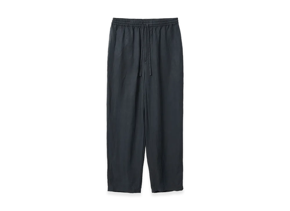 everyone x A.PRESSE Silk Linen Sleeping Trousers "Black"
