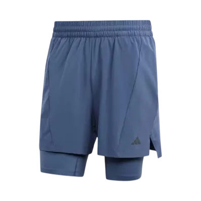 adidas Designed for Training Yoga Premium 2-in-1 Shorts "Preloved Ink"