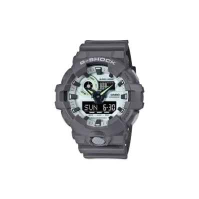 Casio G-Shock GA-700 Series Hidden Glow GA-700HD-8AJF "Gray"