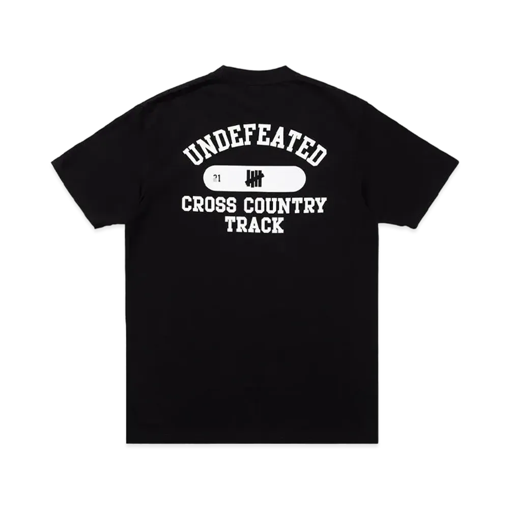 UNDEFEATED CROSS COUNTRY S/S TEE - 80255 "Black"