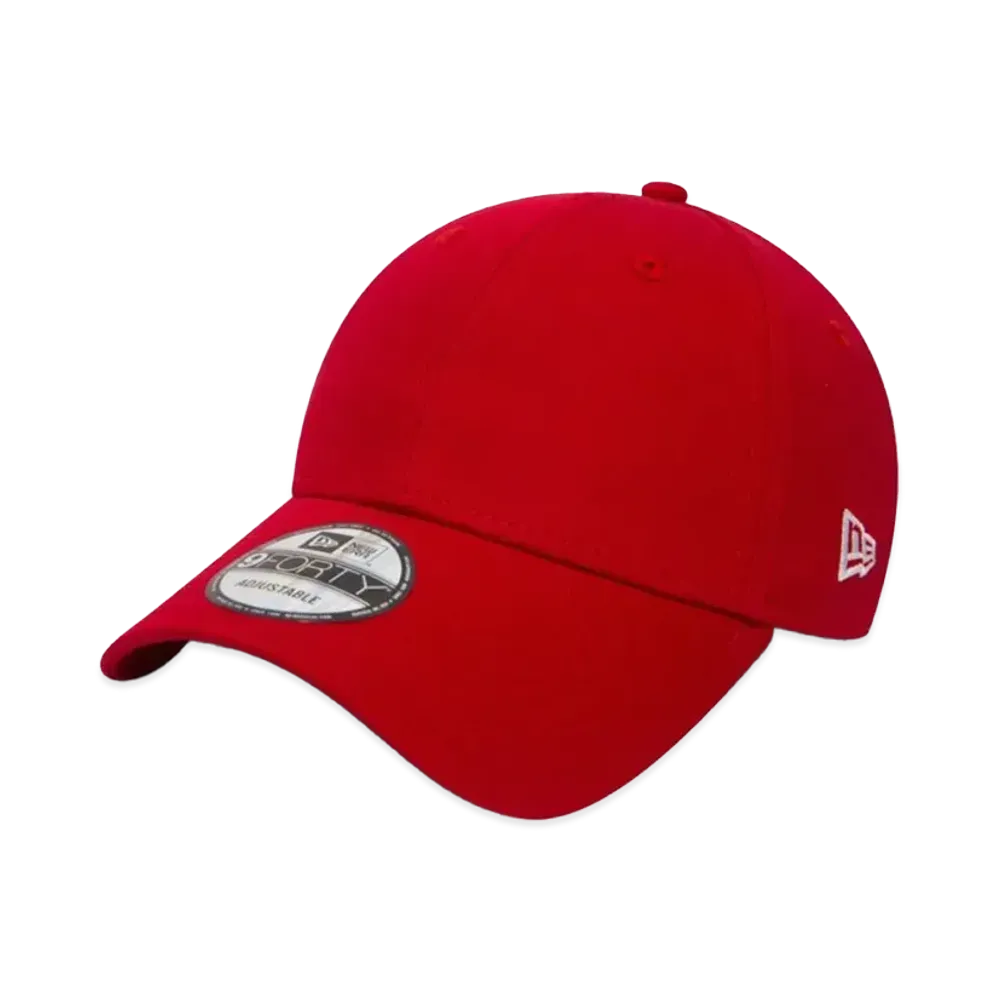 NEW ERA 940 9FORTY Plain Cap "Red"