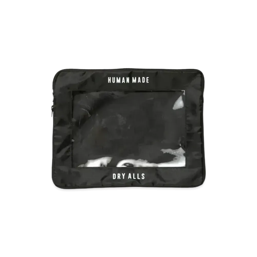 HUMAN MADE TRAVEL CASE LARGE "Black"