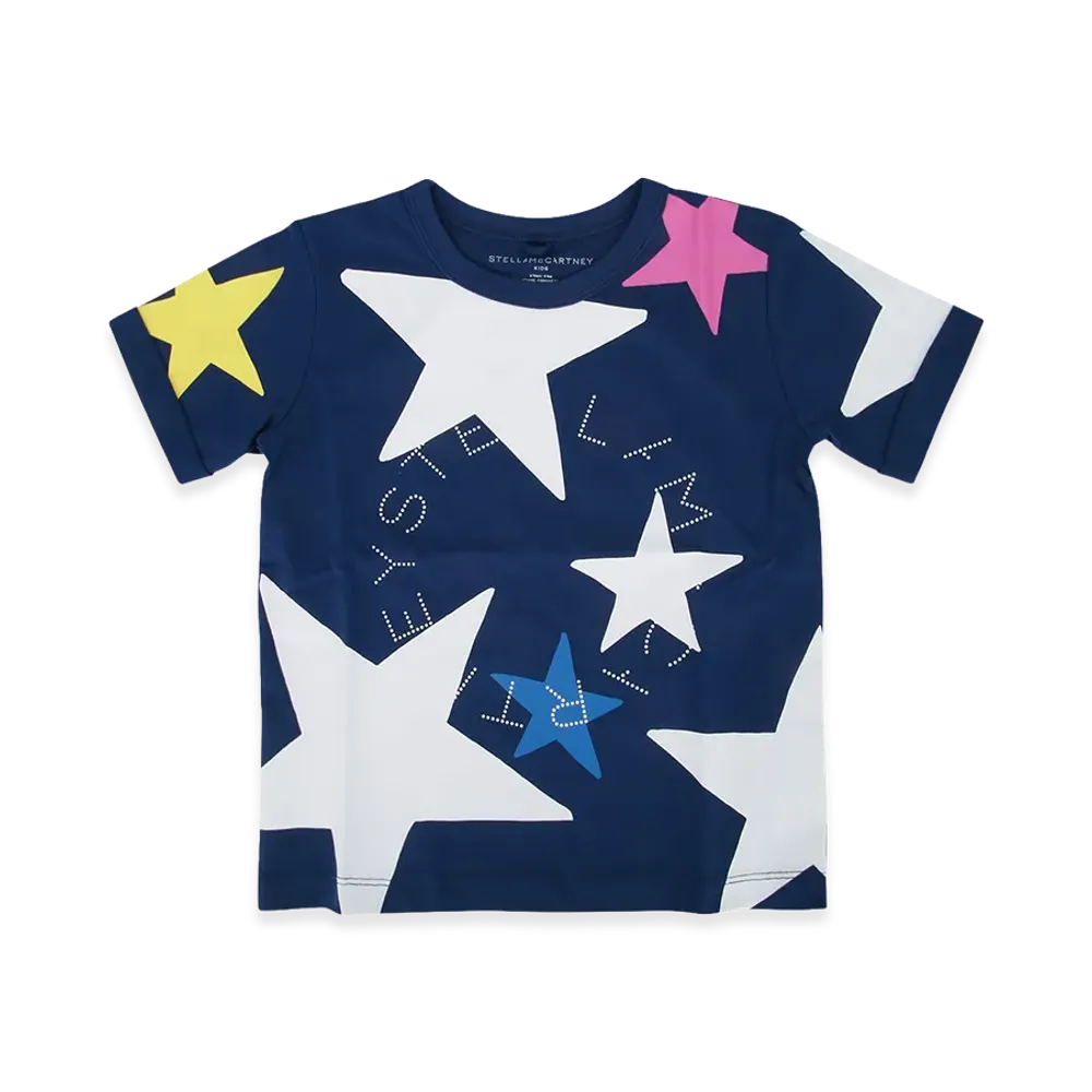 STELLA McCARTNEY Kids T-Shirts "Blue"