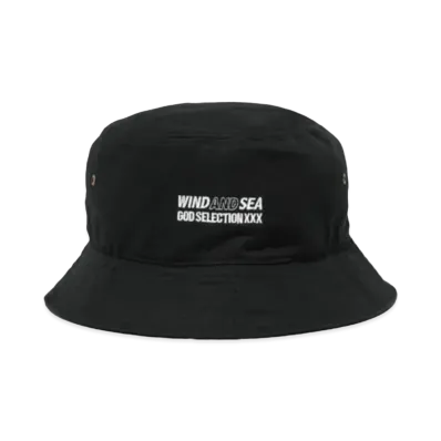 GOD SELECTION XXX x WIND AND SEA Cap GX-A23-WSHT-03 "Black"