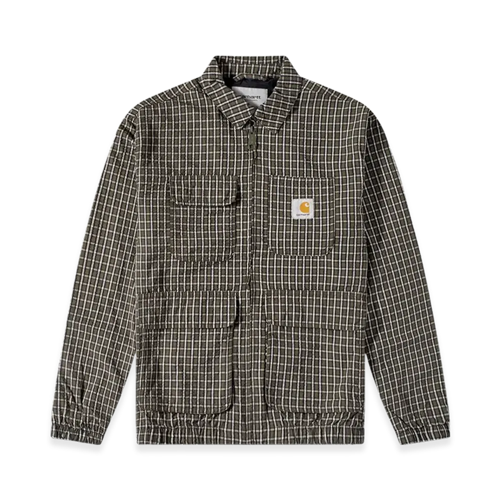 Carhartt WIP Dryden Check Jacket "Dark Green"