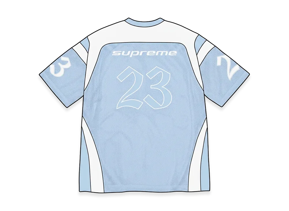Supreme x Jordan Jersey "Light Blue"