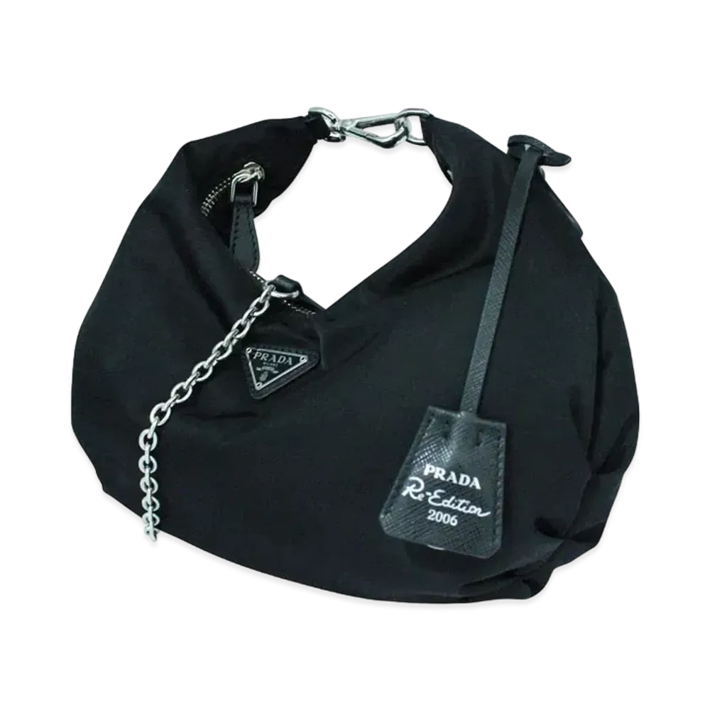PRADA Re-Edition 2006 2WAY Bag "Black"