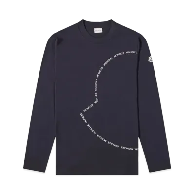 MONCLER Long Sleeve T-Shirt "Navy"