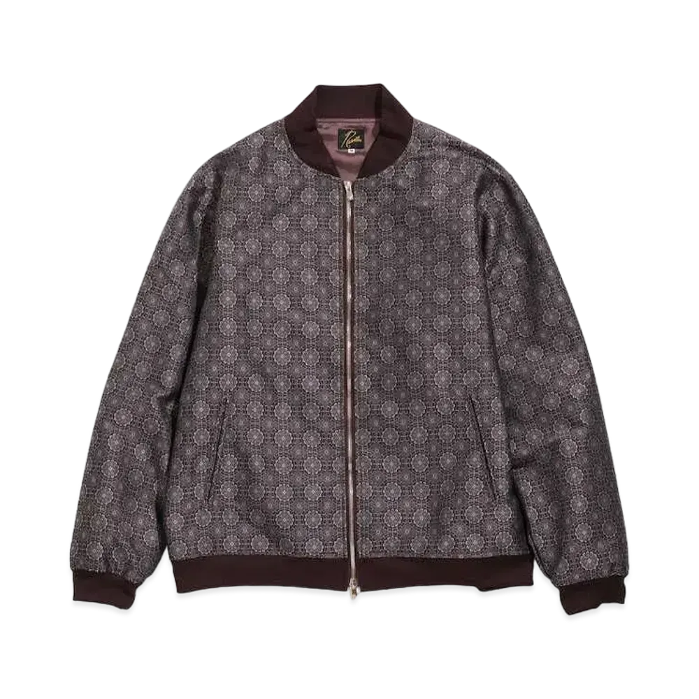 Needles B.B JACKET - POLY FINE PATTERN JQ. "Purple"
