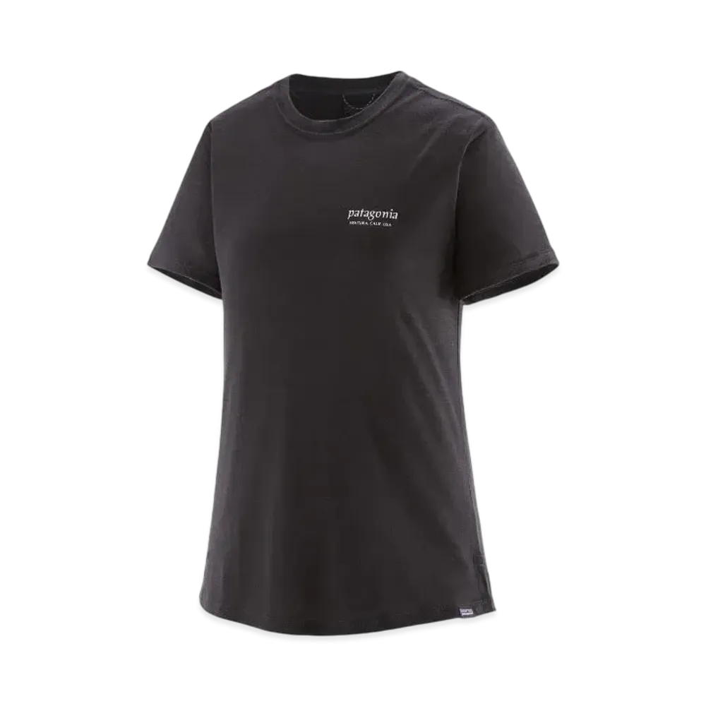 Patagonia Women's Capilene Cool Merino Blend Graphic Shirt "Black"