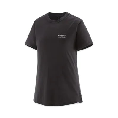 Patagonia Women's Capilene Cool Merino Blend Graphic Shirt "Black"