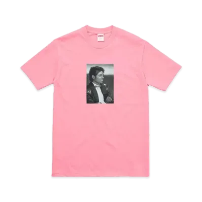 Supreme x Michael Jackson Tee "Bright Coral"