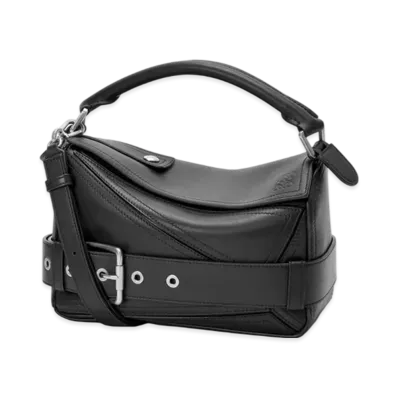 LOEWE Puzzle Biker Bag Small "Black"