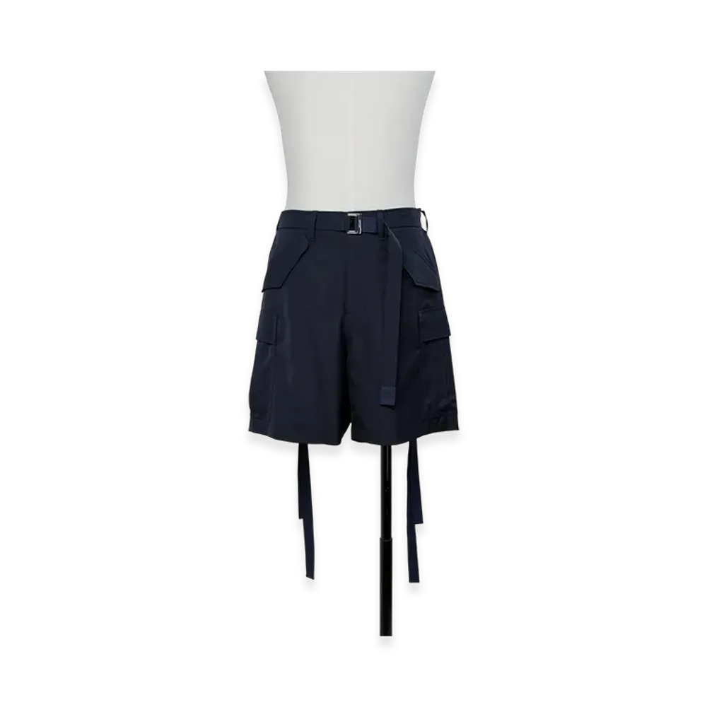 sacai Suiting Shorts "Navy"