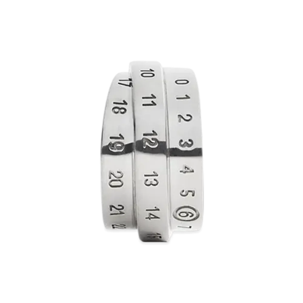 MM6 Maison Margiela Cuff Earrings "Silver"