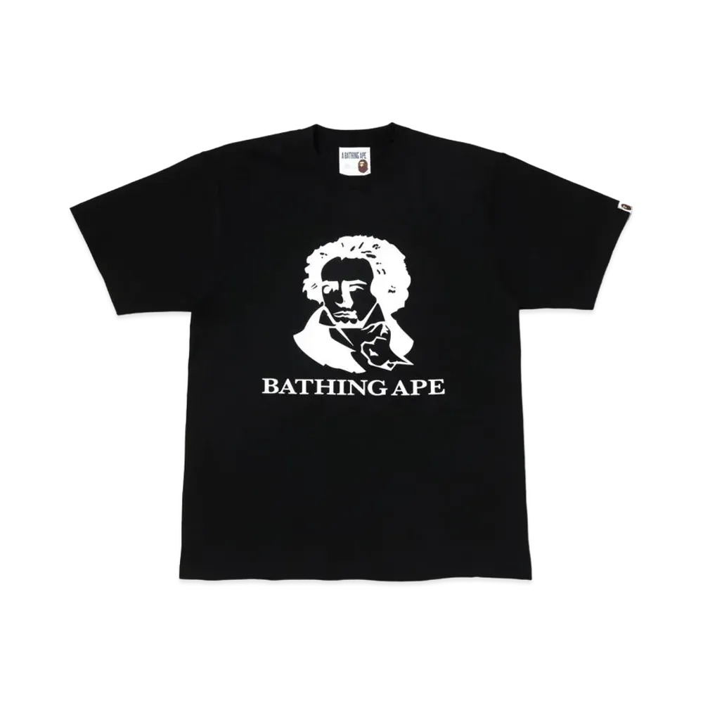 A BATHING APE BATHING APE TEE "Black"