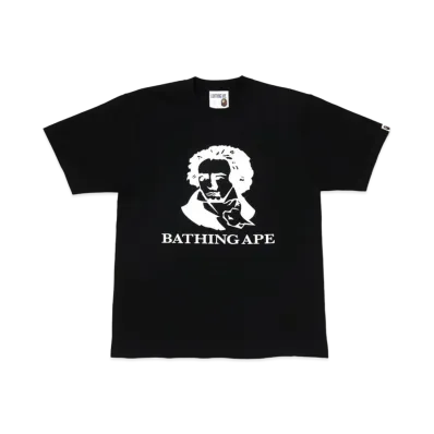 A BATHING APE BATHING APE TEE "Black"