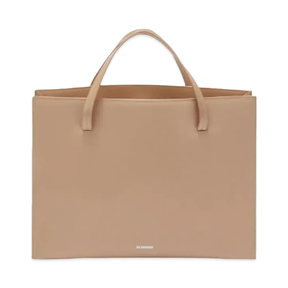 Jil Sander File Handle Small "Beige"