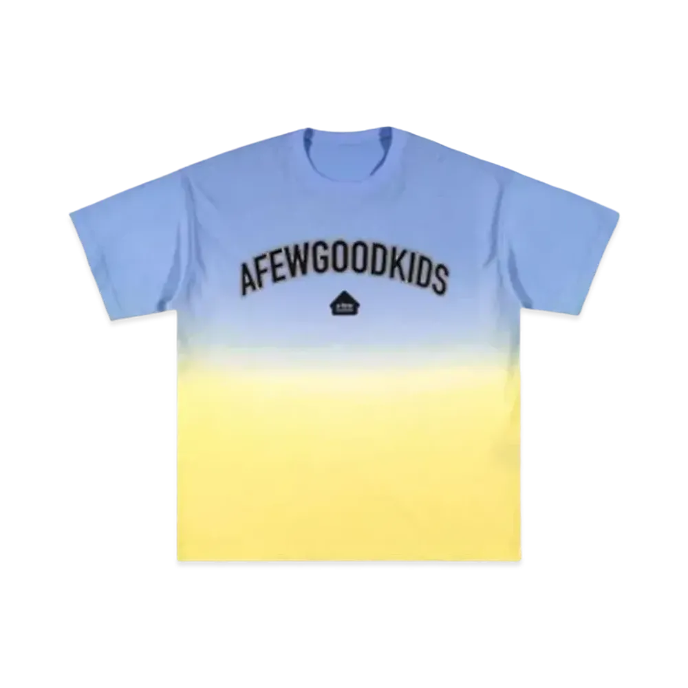 A FEW GOOD KIDS Two-Tone Color Tee "Blue"