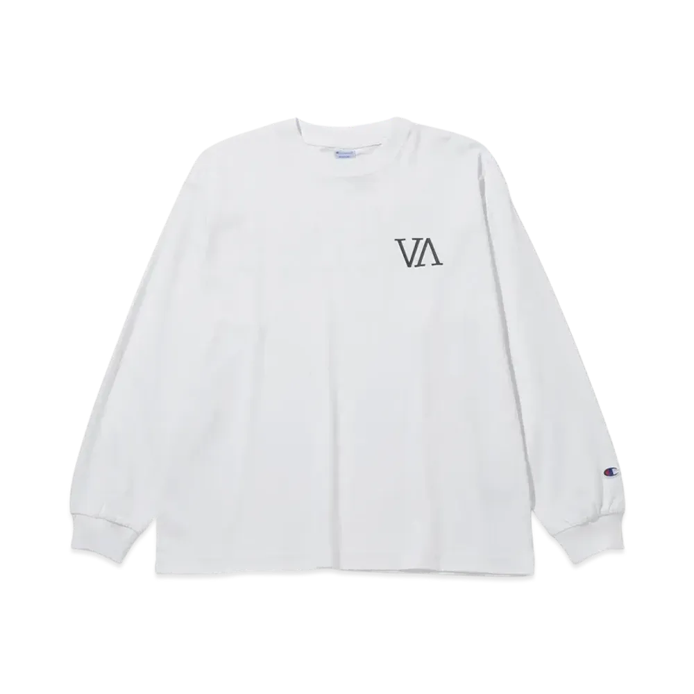 V.A. x Champion LS Tee #1 "White"