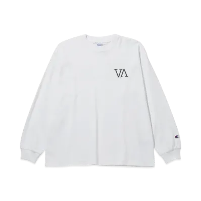 V.A. x Champion LS Tee #1 "White"