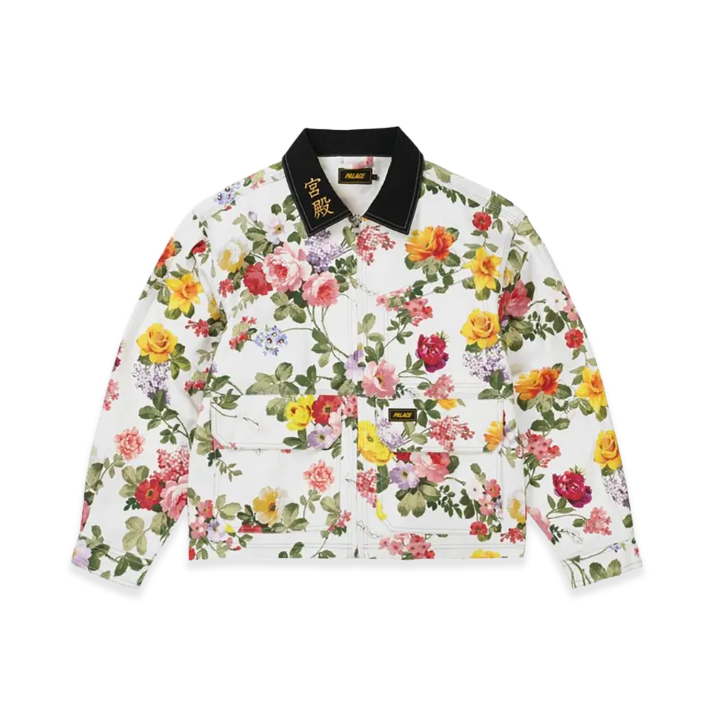 PALACE Worker Jacket "Flowers"