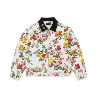 PALACE Worker Jacket "Flowers"