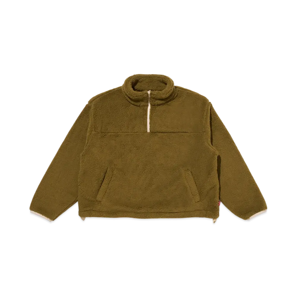 Levi's Half-Zip Fleece "Brown"
