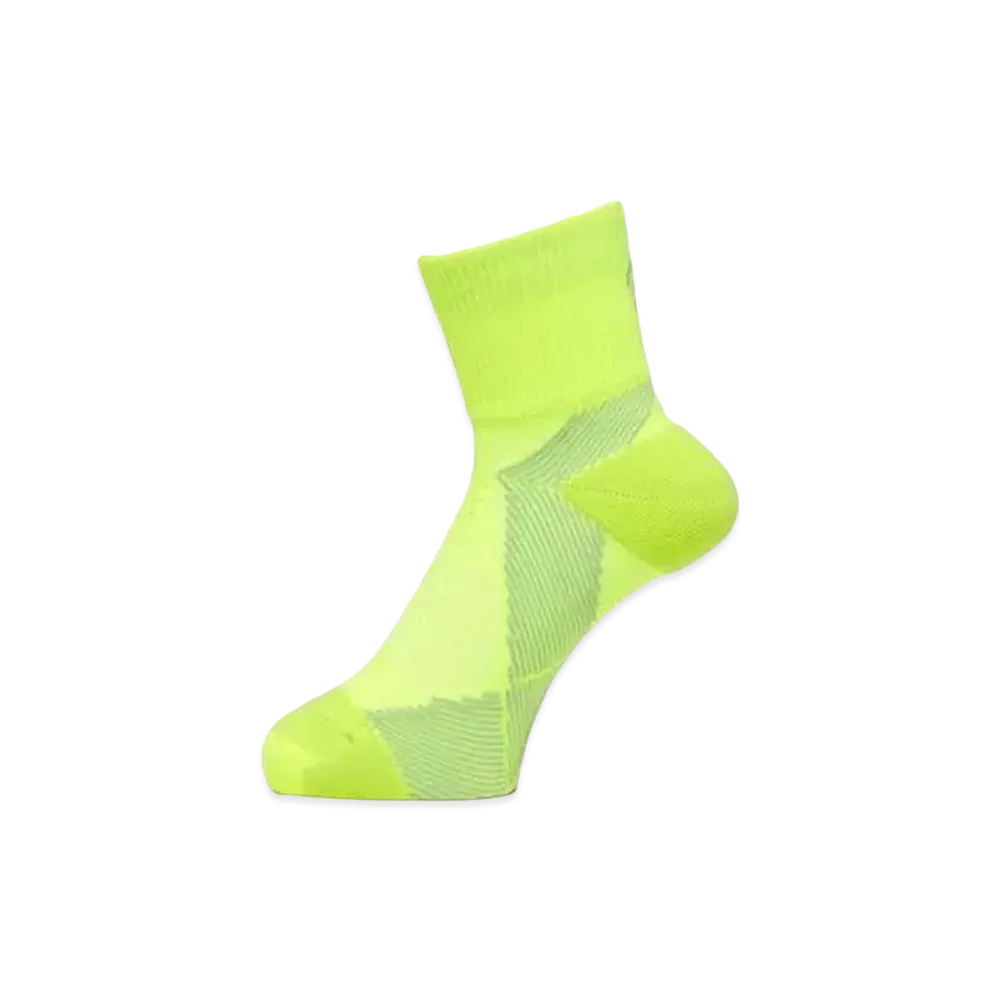 Goldwin Arch Support Quarter Socks (C3 Fit / Unisex) "Flash Yellow"