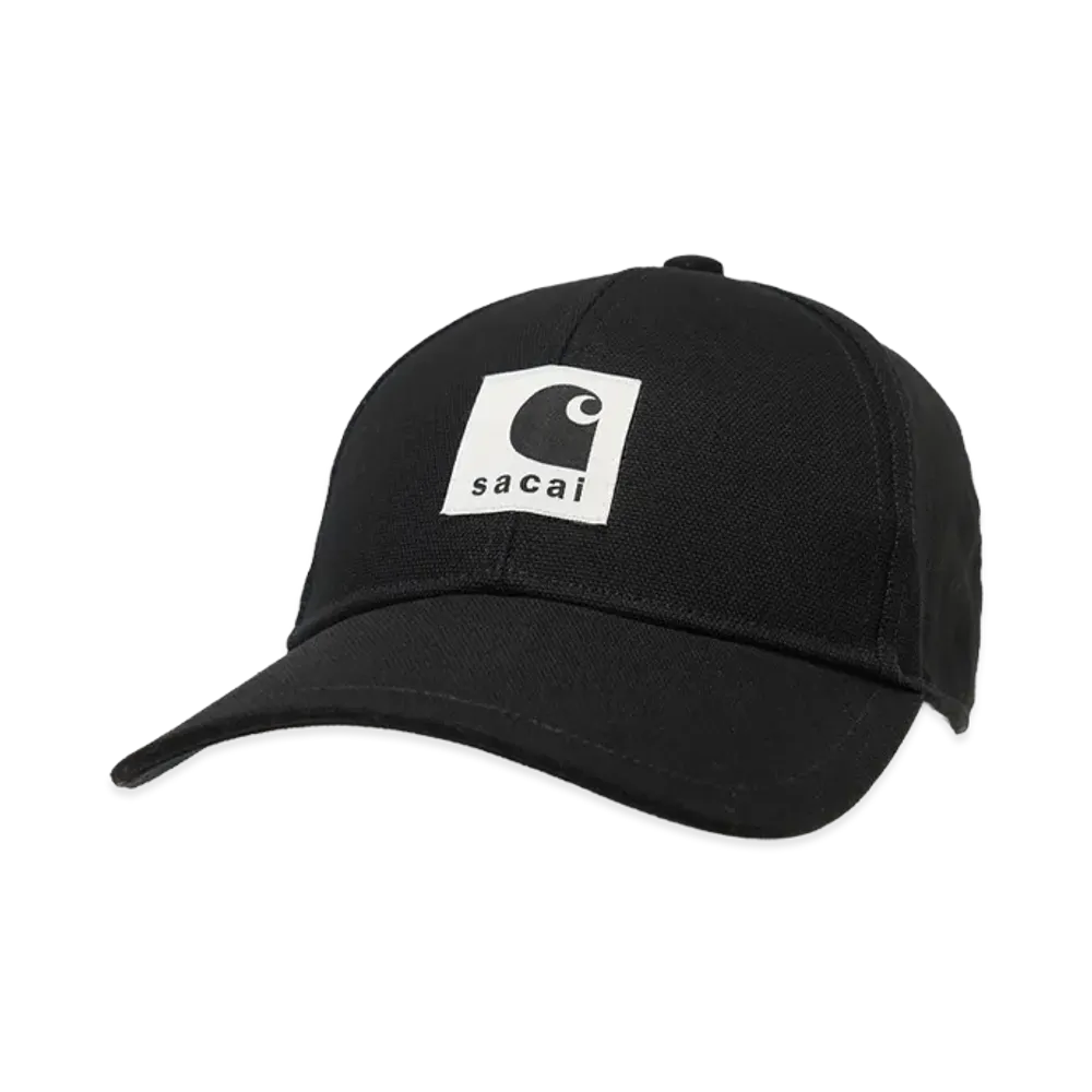 sacai x Carhartt WIP Duck Cap "Black"