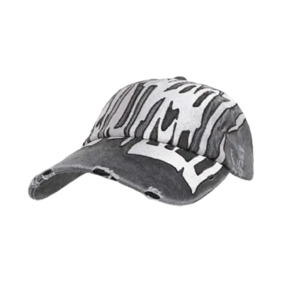 P.A.M. KEEP IT REAL CAP "BLACK WASH"