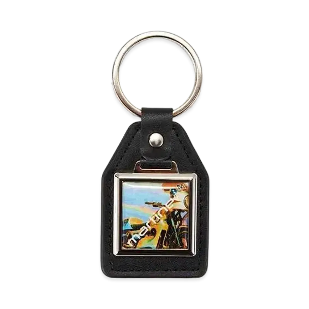 MARTINE ROSE Car Key Chain "Black Bike"