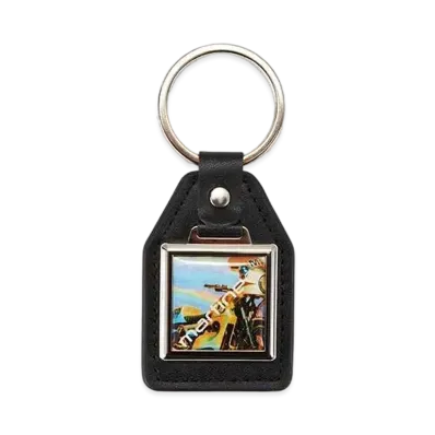 MARTINE ROSE Car Key Chain "Black Bike"