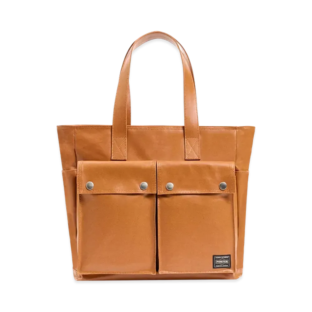 PORTER FREE STYLE Tote Bag "Camel"