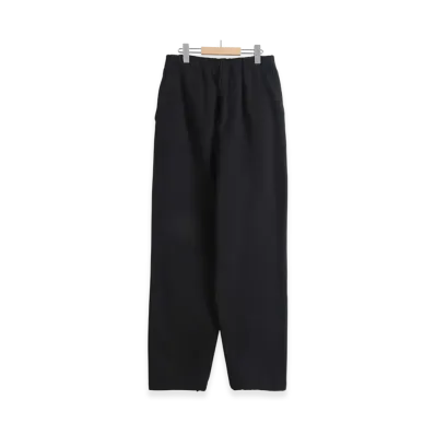 COMOLI Cotton Sweat Pants "Black"
