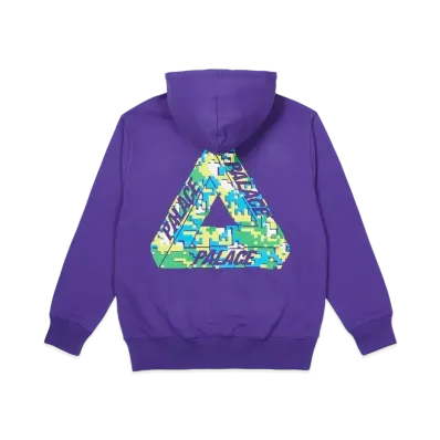 PALACE TRI-DIGI HOOD "Purple"