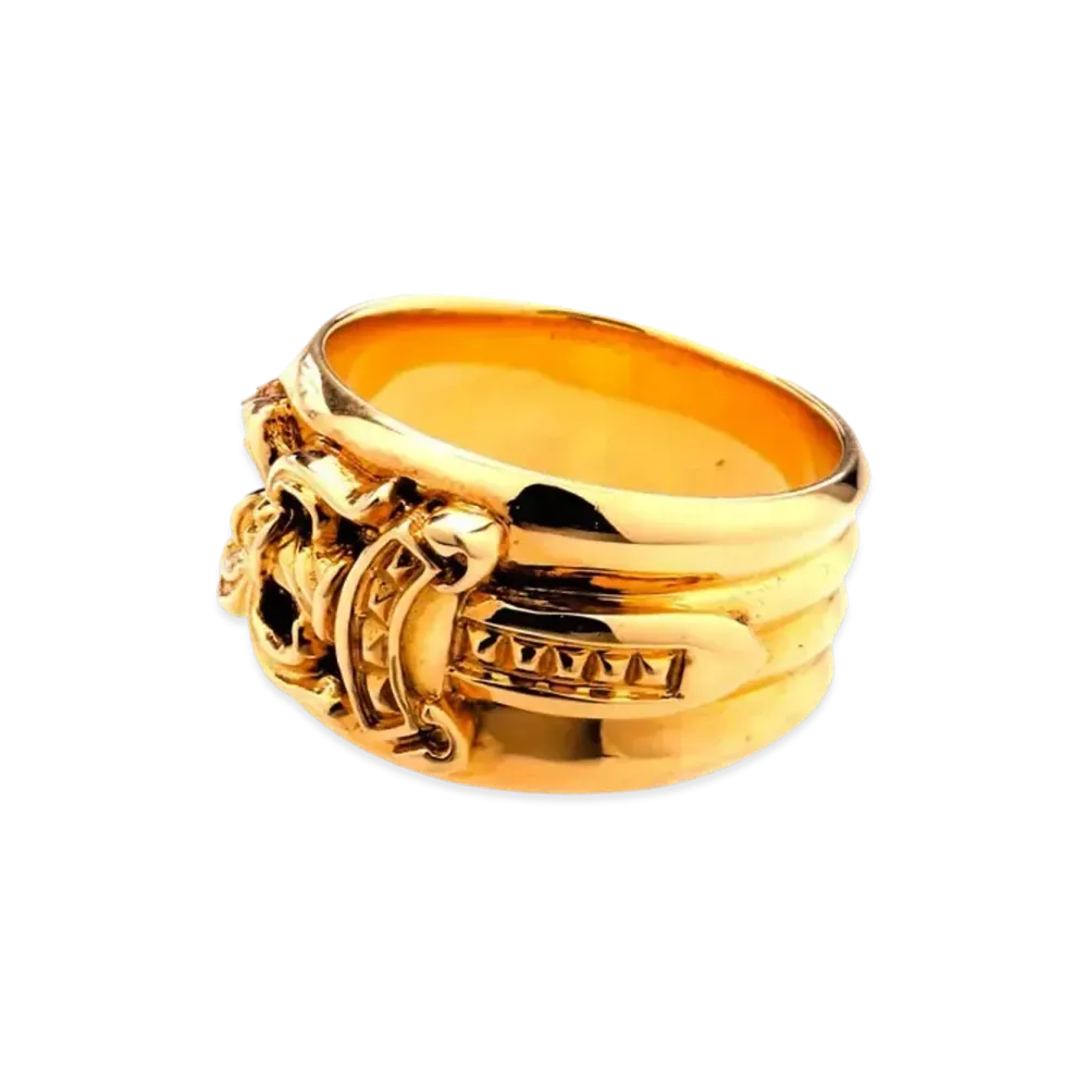 Chrome Hearts 22K Dagger Ring "Yellow Gold"