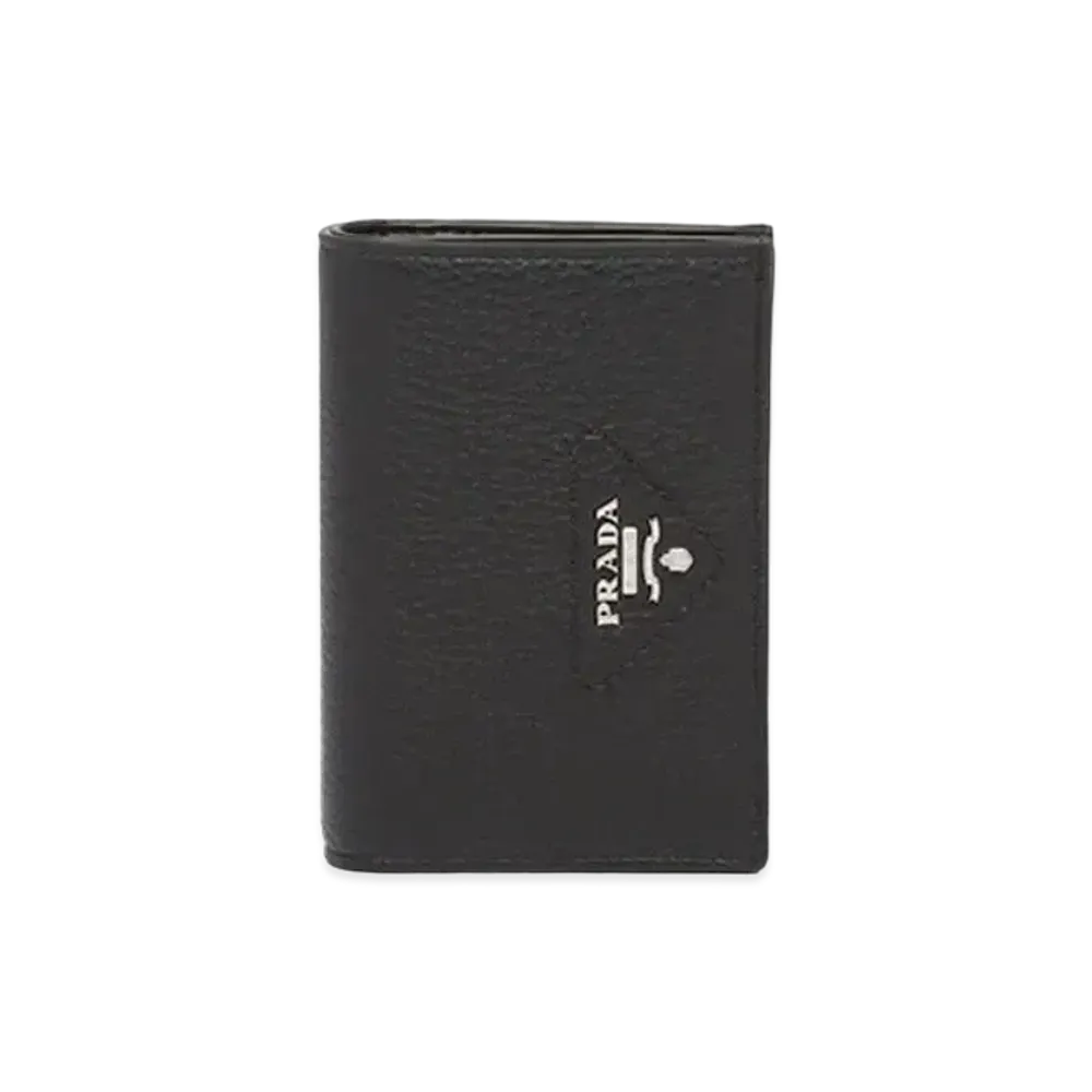 PRADA Small Leather Wallet "Black"