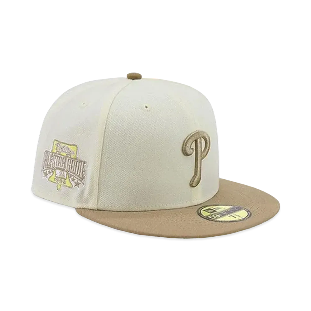 NEW ERA x THE CAP Snow Temple 59FIFTY Philadelphia Phillies "Chrome White"