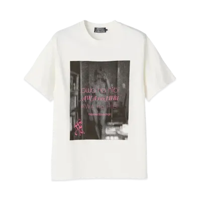 HYSTERIC GLAMOUR Hajime Sawatari Special Order/Awa No Hibi T-Shirt "White"