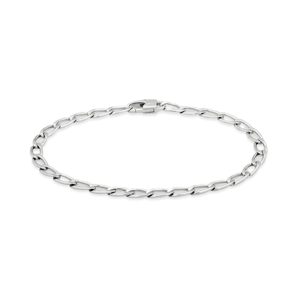 TOM WOOD Chain Bracelet "Silver"