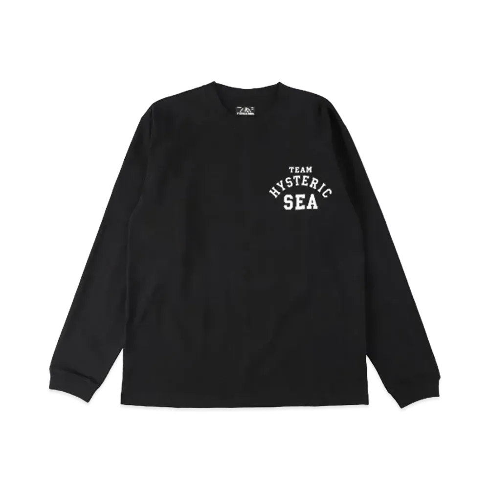 WIND AND SEA x HYSTERIC GLAMOUR L/S T-shirt "Black"