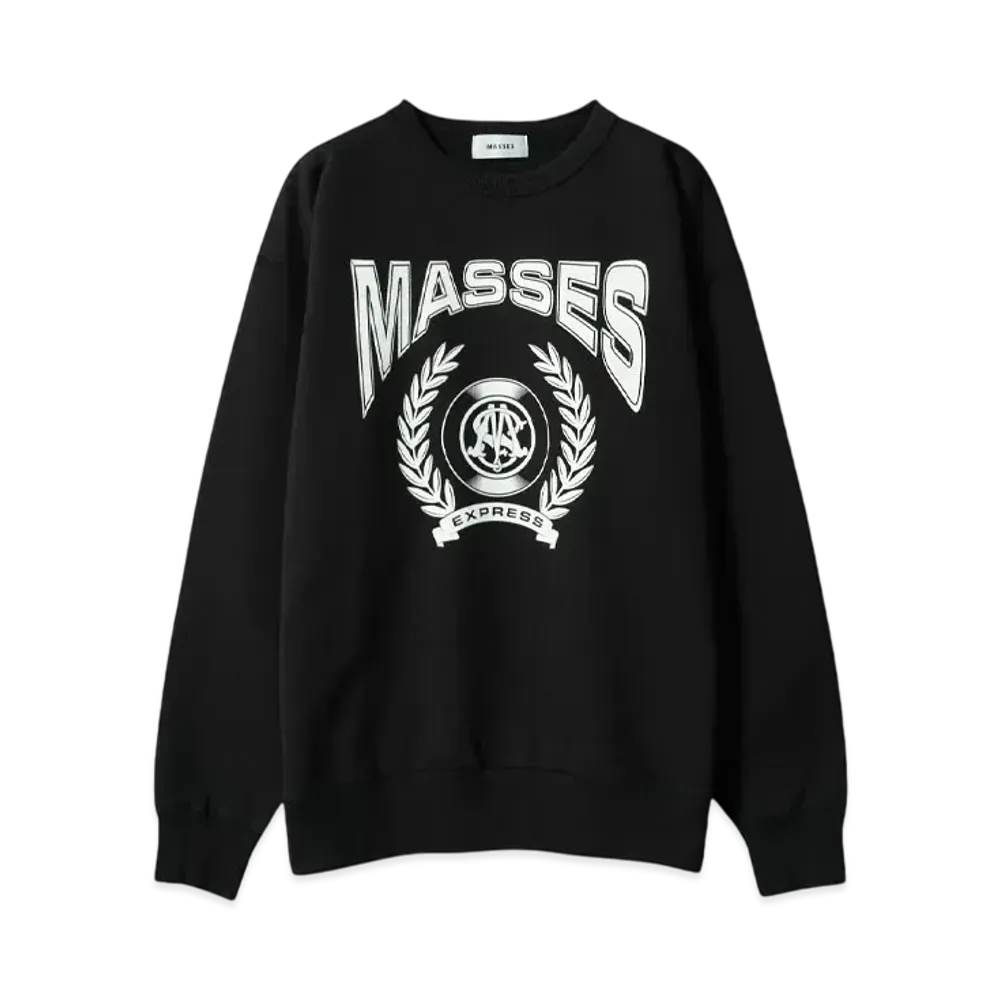 MASSES SWEAT CREW CORPS "BLACK"