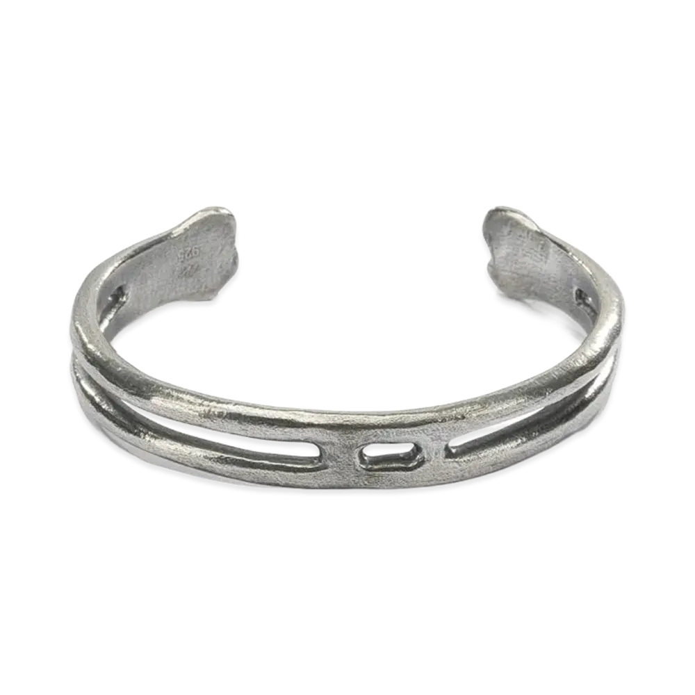 OUR LEGACY Women's "Knochen" Bracelet "Silver"