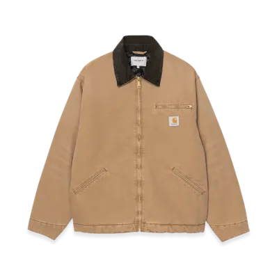 Carhartt WIP OG Detroit Jacket "Hamilton Brown/Tobacco(Stone Canvas)"