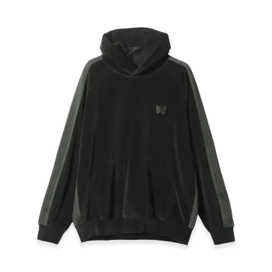 NEEDLES Track Hoodie C/PE Velour "Black"