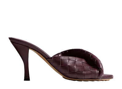 Bottega Veneta Women's Blink Mules "DeepMahogany"