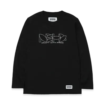 NEIGHBORHOOD Kids OT . Tee LS-1 "Black"