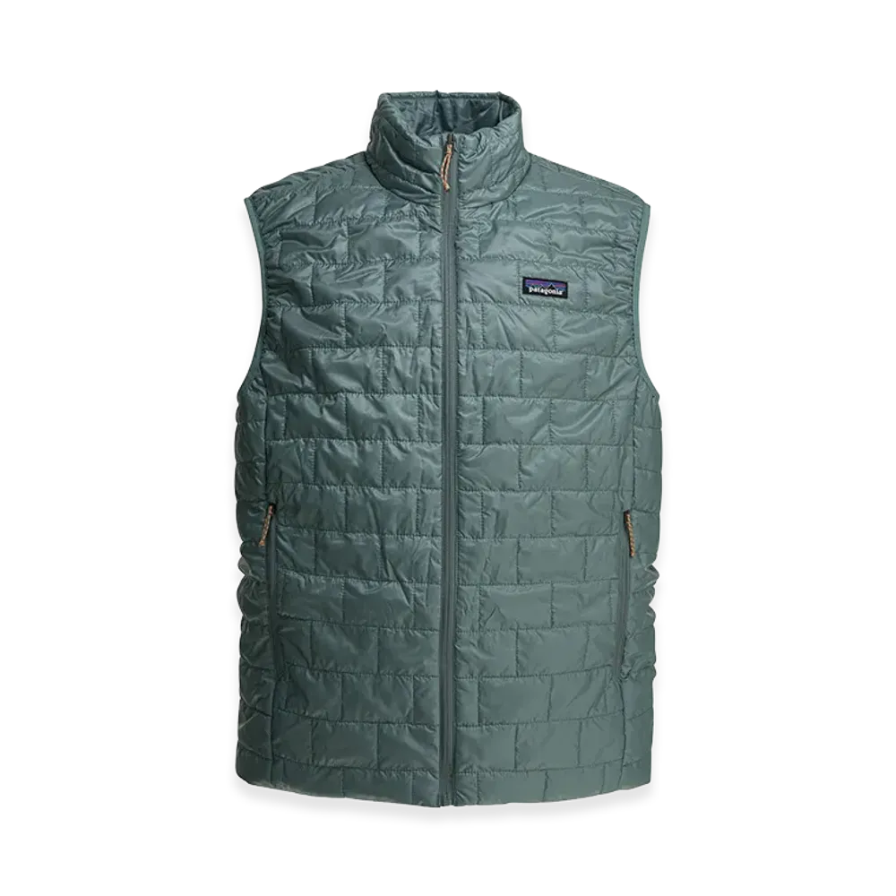 Patagonia "M's Nano Puff" Sleeveless Jacket "Blue"