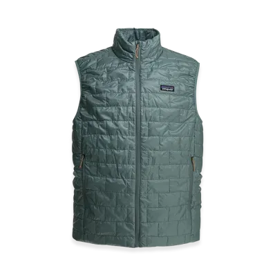 Patagonia "M's Nano Puff" Sleeveless Jacket "Blue"